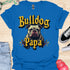 Bulldog Papa - V6 - Gothic Graphic T-Shirt